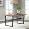 Alaterre Furniture Walden 72" Dining Table with Solid Cedar Top ACWN0175B - alternate 3